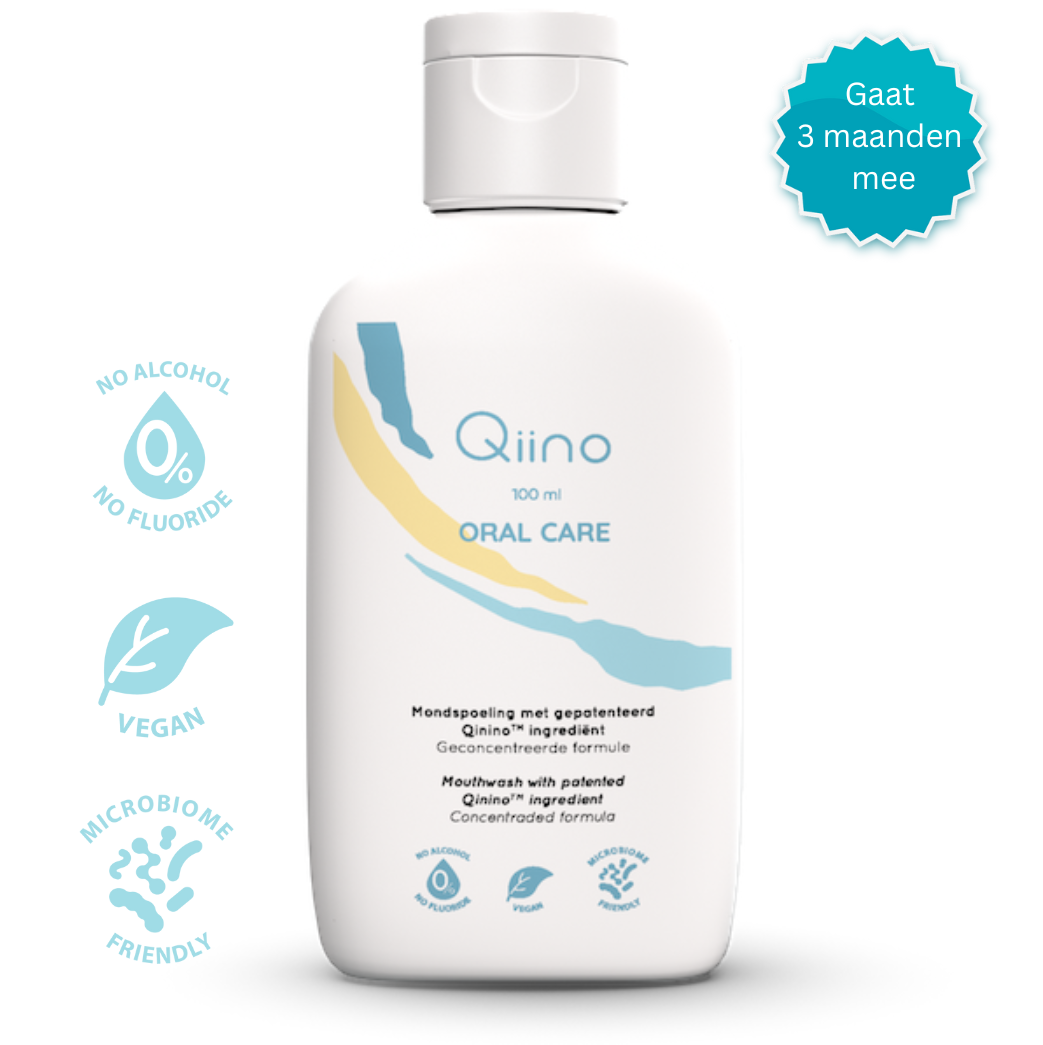 Qiino oral care flacon met geconcentreerde formule